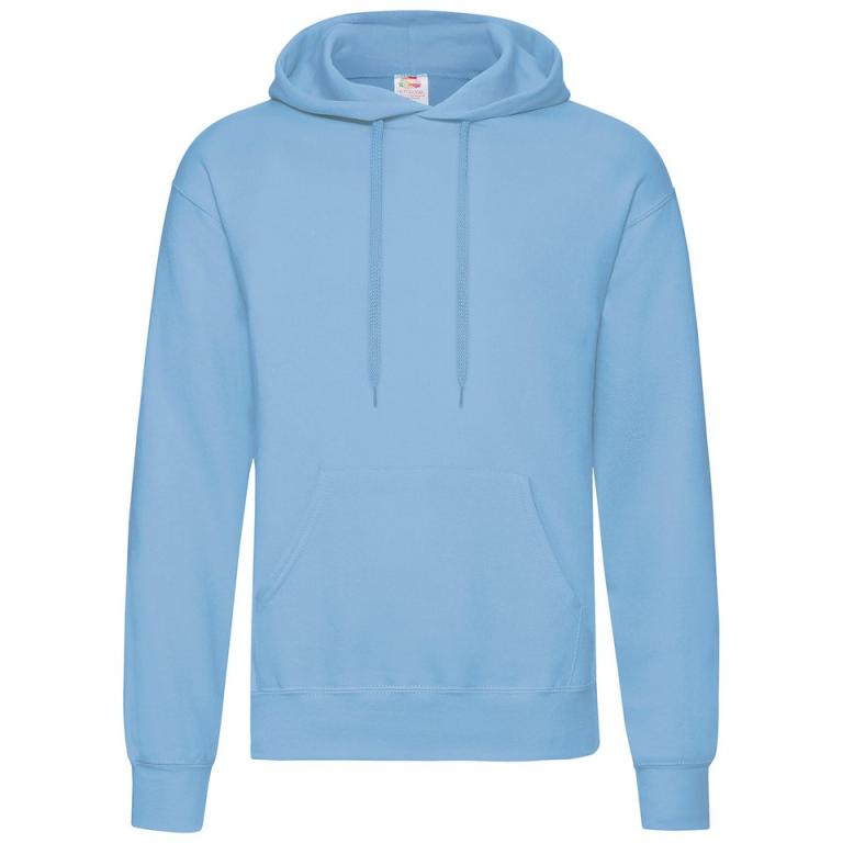 Classic 80/20 hooded sweatshirt Sky Blue