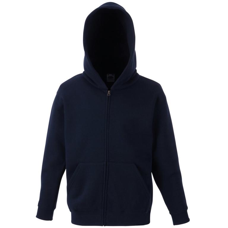 Kids classic hooded sweatshirt jacket Deep Navy