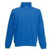 Classic 80/20 zip neck sweatshirt Royal Blue