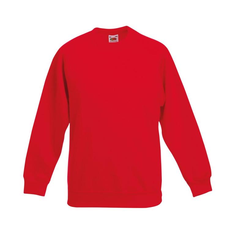 Kids classic raglan sweatshirt Red