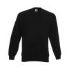 Premium 70/30 set-in sweatshirt Black