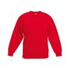 Kids premium set-in sweatshirt Red
