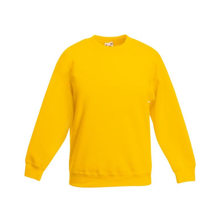 Kids premium set-in sweatshirt Sunflower
