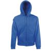 Premium 70/30 hooded sweatshirt jacket Royal Blue