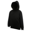 Kids premium hooded sweatshirt Black