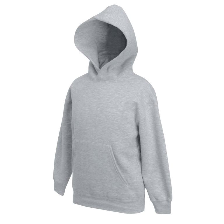 Kids premium hooded sweatshirt Heather Grey
