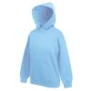 Kids premium hooded sweatshirt Sky Blue