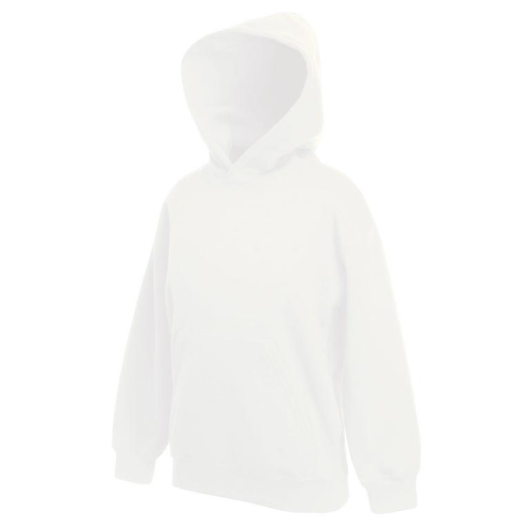 Kids premium hooded sweatshirt White