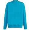 Lightweight set-in sweatshirt Azure Blue