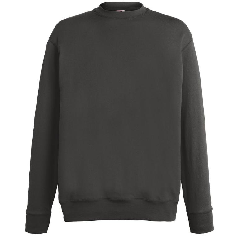 Lightweight set-in sweatshirt Light Graphite
