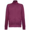 Lightweight sweatshirt jacket Burgundy