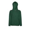 Lady-fit lightweight hooded sweatshirt Bottle Green