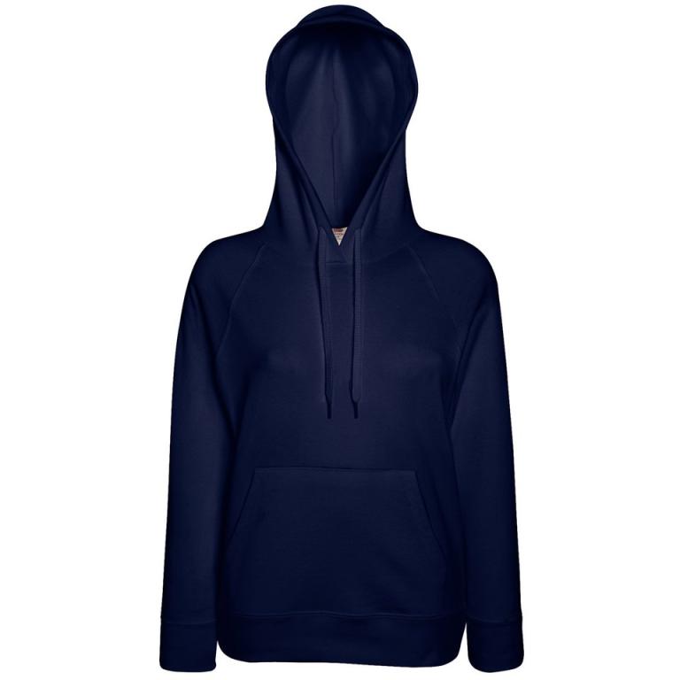 Lady-fit lightweight hooded sweatshirt Deep Navy