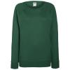 Women's lightweight raglan sweatshirt Bottle Green