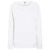 Women's lightweight raglan sweatshirt White