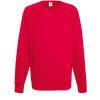Lightweight raglan sweatshirt Red