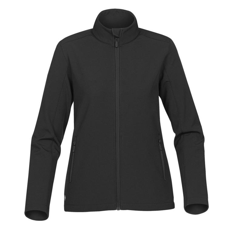 Women's Orbiter softshell jacket Black/Carbon