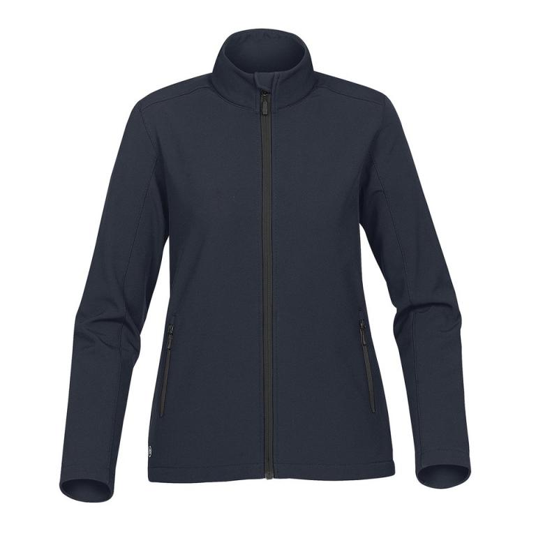 Women's Orbiter softshell jacket Navy/Carbon