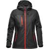 Women's Olympia shell Black/Bright Red