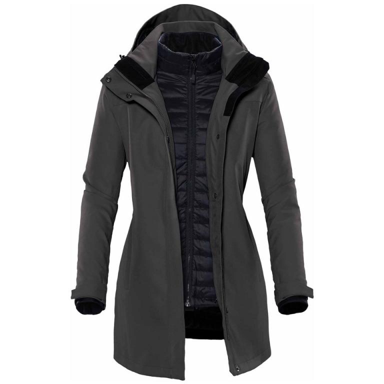 Women's Avalanche system jacket Charcoal Twill
