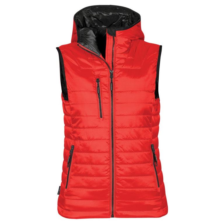 Women's Gravity thermal vest True Red/Black