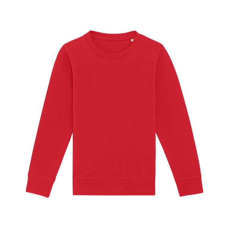 Kids mini Changer iconic crew neck sweatshirt (STSK913) Red