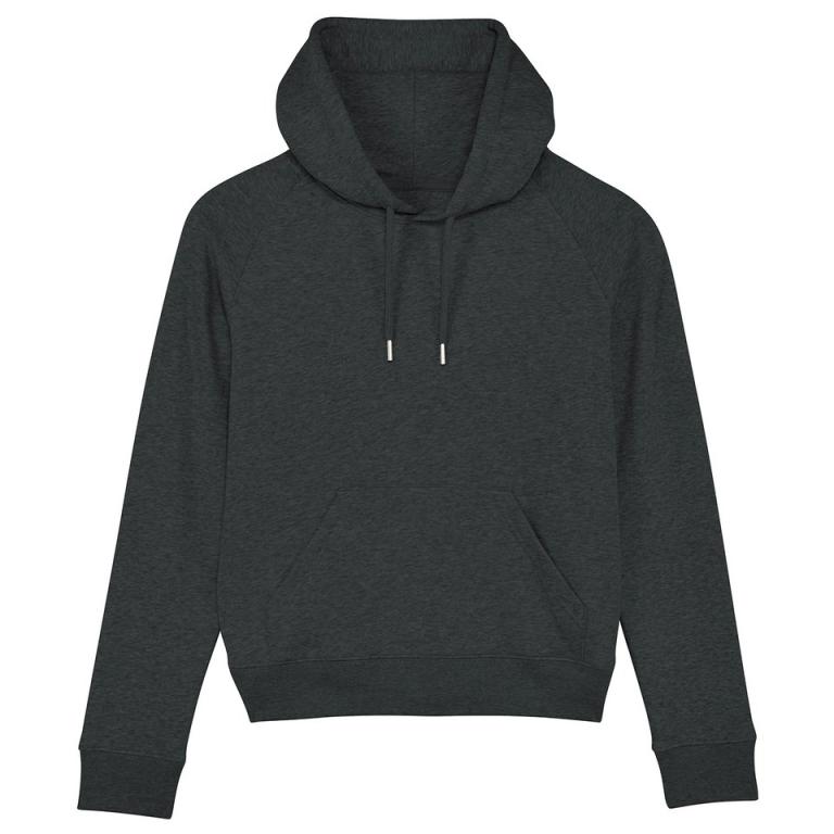 Women's Stella Trigger iconic hoodie sweatshirt  (STSW148) Dark Heather Grey