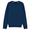 Stroller, unisex iconic crew neck sweatshirt (STSM567) Black Heather Blue