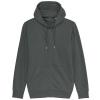 Unisex Connector essential zip-thru hoodie sweatshirt (STSU820) Anthracite