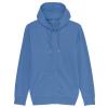 Unisex Connector essential zip-thru hoodie sweatshirt (STSU820) Bright Blue
