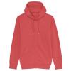 Unisex Connector essential zip-thru hoodie sweatshirt (STSU820) Carmine Red