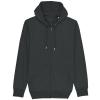 Unisex Connector essential zip-thru hoodie sweatshirt (STSU820) Dark Heather Grey