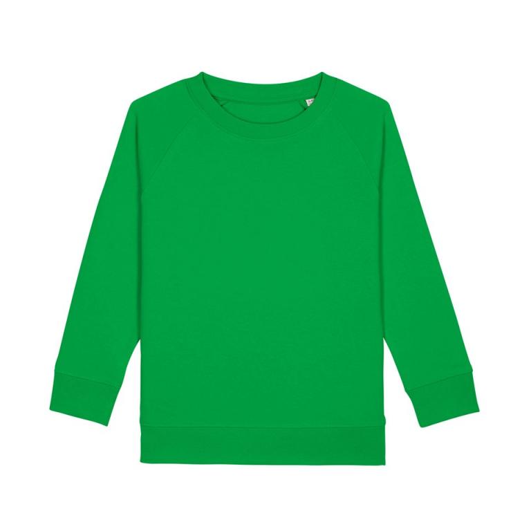 Kids mini Scouter iconic crew neck sweatshirt (STSK916) Fresh Green