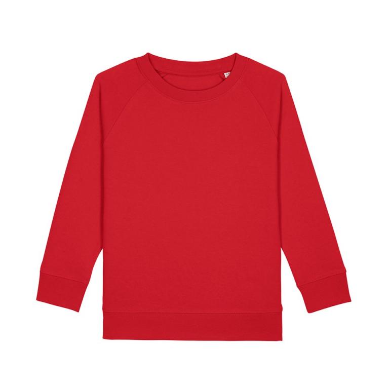 Kids mini Scouter iconic crew neck sweatshirt (STSK916) Red