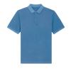 Prepster Vintage unisex short sleeve polo (STPU335) Garment Dyed Cadet Blue
