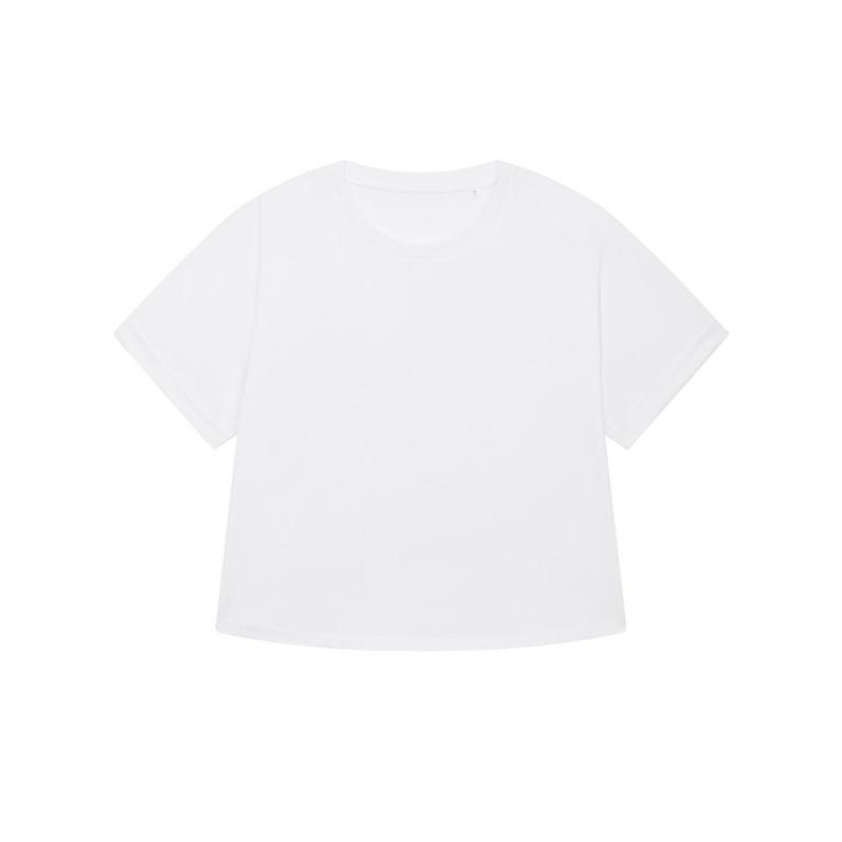 Stella Collider oversized women’s t-shirt (STTW089) White