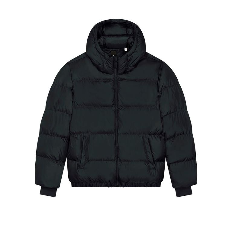 Unisex Puffer oversized jacket (STJU840) Black
