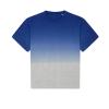 Unisex Fuser dip-dye relaxed t-shirt (STTU785) Dip Dye Worker Blue/Heather Grey