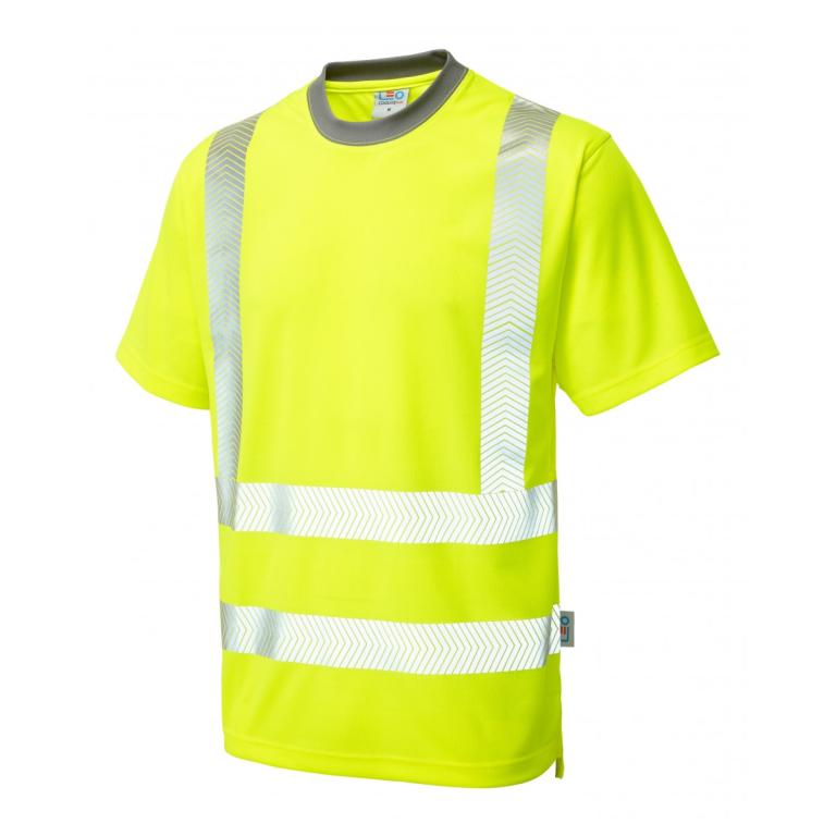 Larkstone ISO 20471 Cl 2 Coolviz Plus T-Shirt Yellow