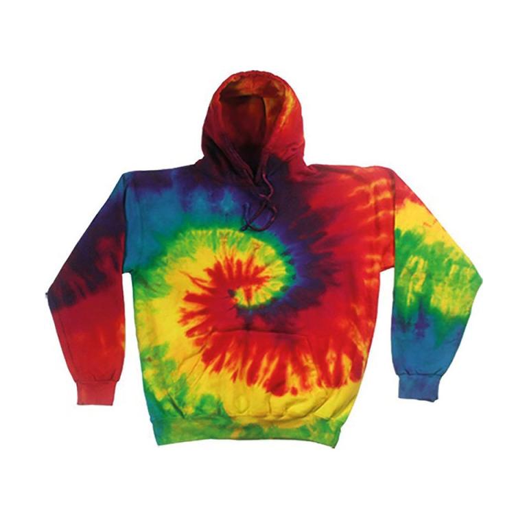 Rainbow tie-dye hoodie Rainbow