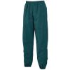 Lined tracksuit bottoms Dark Green