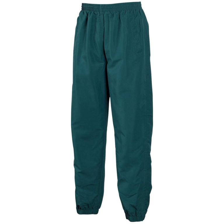 Lined tracksuit bottoms Dark Green