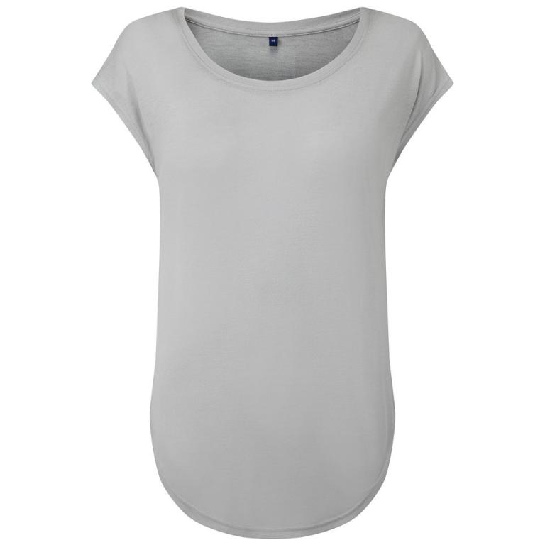 Women's TriDri® yoga cap sleeve top Cool Grey