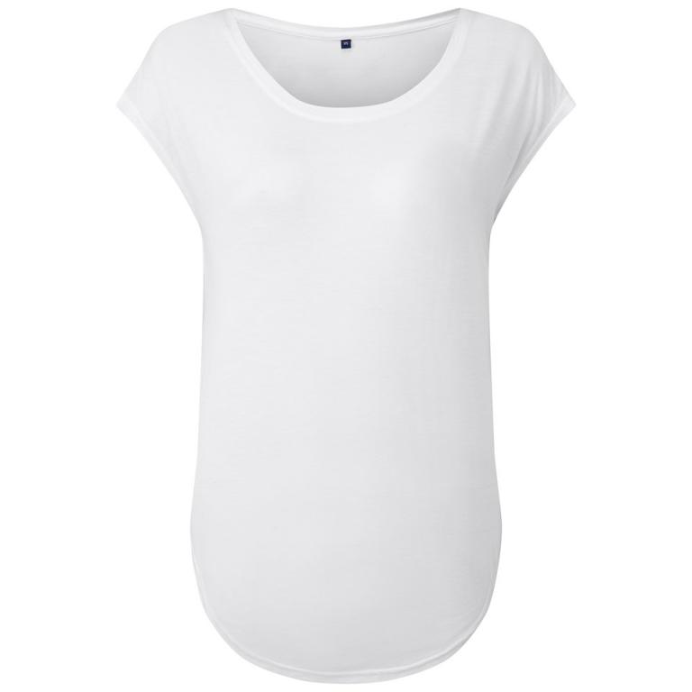Women's TriDri® yoga cap sleeve top White