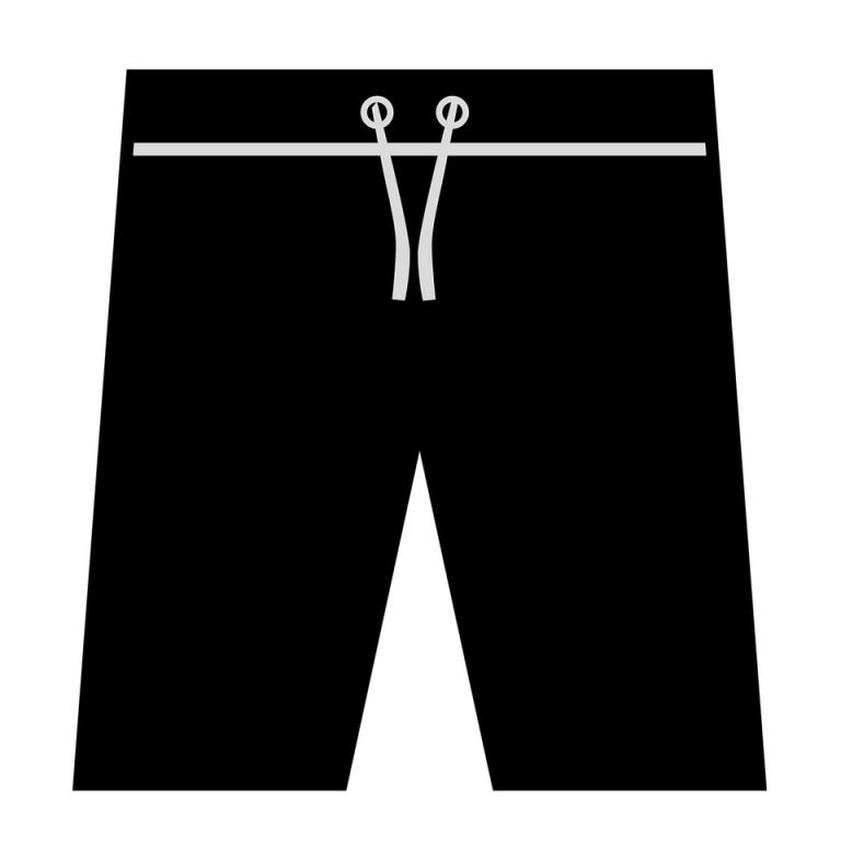 Men's TriDri® jogger shorts Black