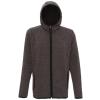 TriDri® Melange knit fleece jacket Charcoal/Black Fleck