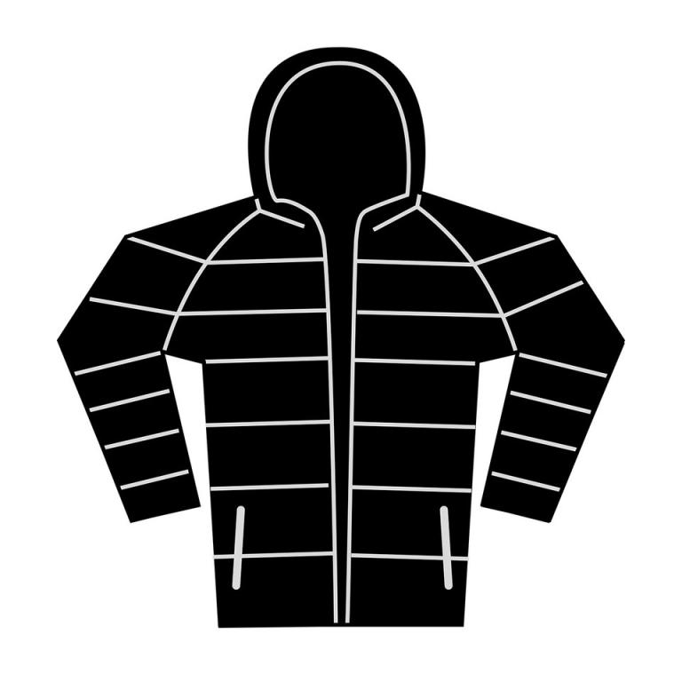 Men's TriDri® microlight longline jacket Black