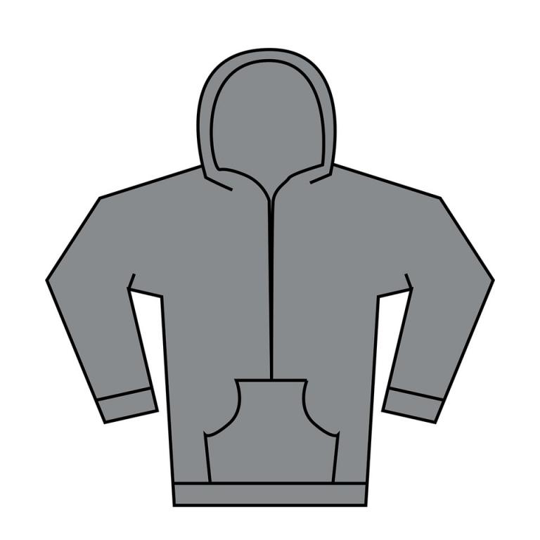 Women's TriDri® 1/2 zip hoodie Heather Grey