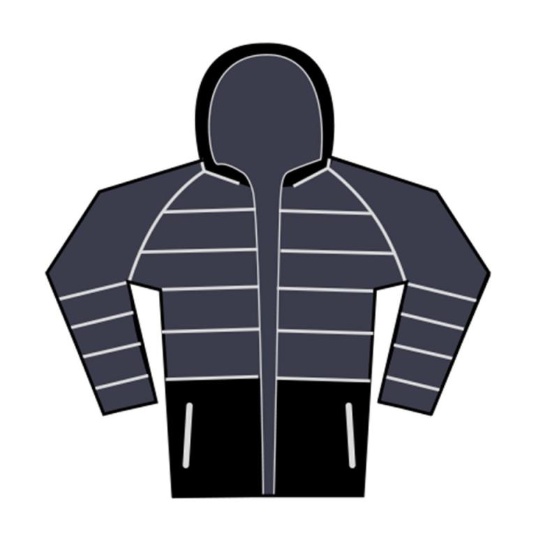 Women's TriDri® insulated hybrid jacket Black