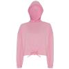 Women's TriDri® cropped oversize hoodie Light Pink